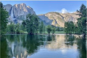 Yosemite Visible In Distance