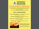 Workshops Focused On Developing Wildfire Protection Plan