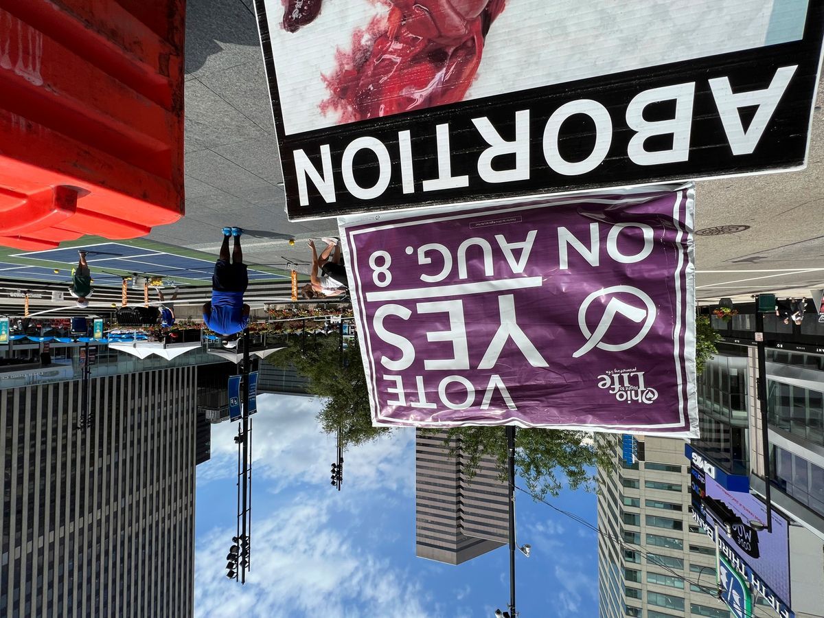 Abortion messaging roils debate over Ohio ballot initiative. Backers said it wasn't about that - Vimarsana News