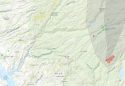 Smoky Skies Due to 1,532-acre Quarry Fire in Forest