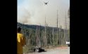 Drone Plays Key Role In Quarry Fire Efforts
