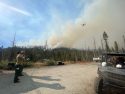 Rain Slows 5,500 Acre Quarry Fire