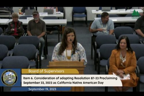 Tuolumne County Proclaims California Native American Day - Vimarsana News