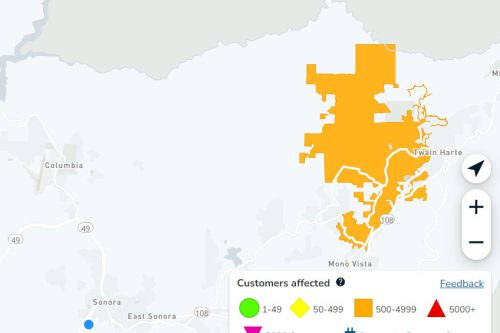 Update: Nearly 3,000 Waking Up To No Power - myMotherLode.com - Vimarsana News