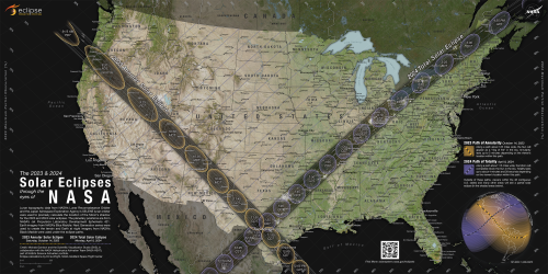 NASA eclipse map