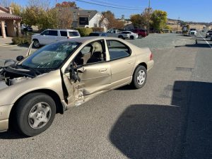 Crash on HWY 12 in Valley Springs -- CCFD photo