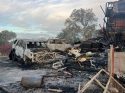 Fire Destroys Valley Springs Home And Vehicles