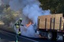 Vehicle Fire Closes Section Of Tuolumne Road