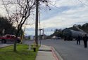 Train Derailment In Downtown Sonora