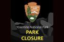 Yosemite closure graphic