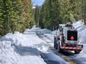 Sonora Pass Closure Gate Moving Higher Up