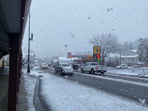 Update: April Snowstorm Causing Traffic Hazards And Cancelations - Vimarsana News