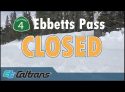 Three Regional Mountain Passes Closed, Likely Until Next Week
