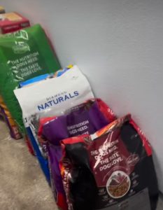 TCAC dog food drive a success -- TCAC photo