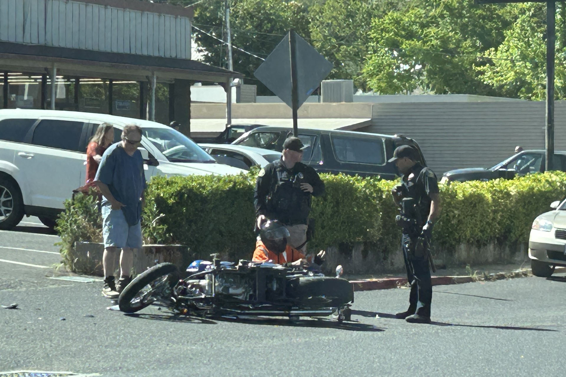 Motorcycle Vs. Pedestrian Crash In Sonora