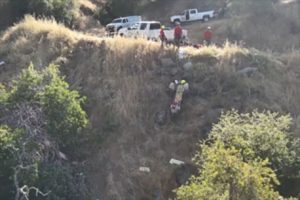 Technical Rope Recovery Operation Following Fatal Vehicle Accident off Wards Ferry Road on Sunday 5-25-25 -- TCSO photo