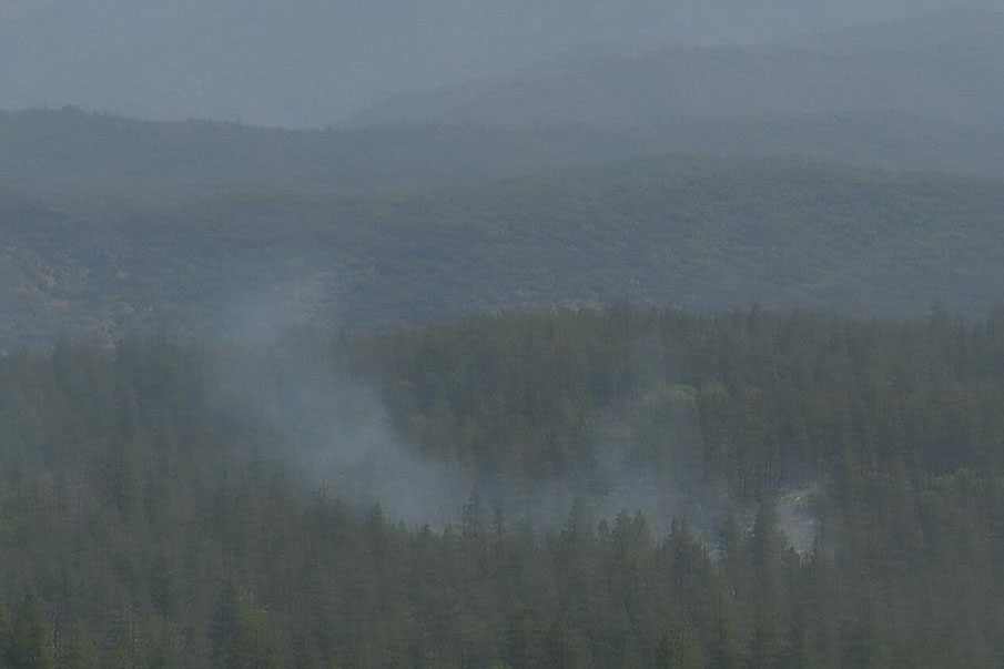 Forest Fire Northeast of Donnell Vista