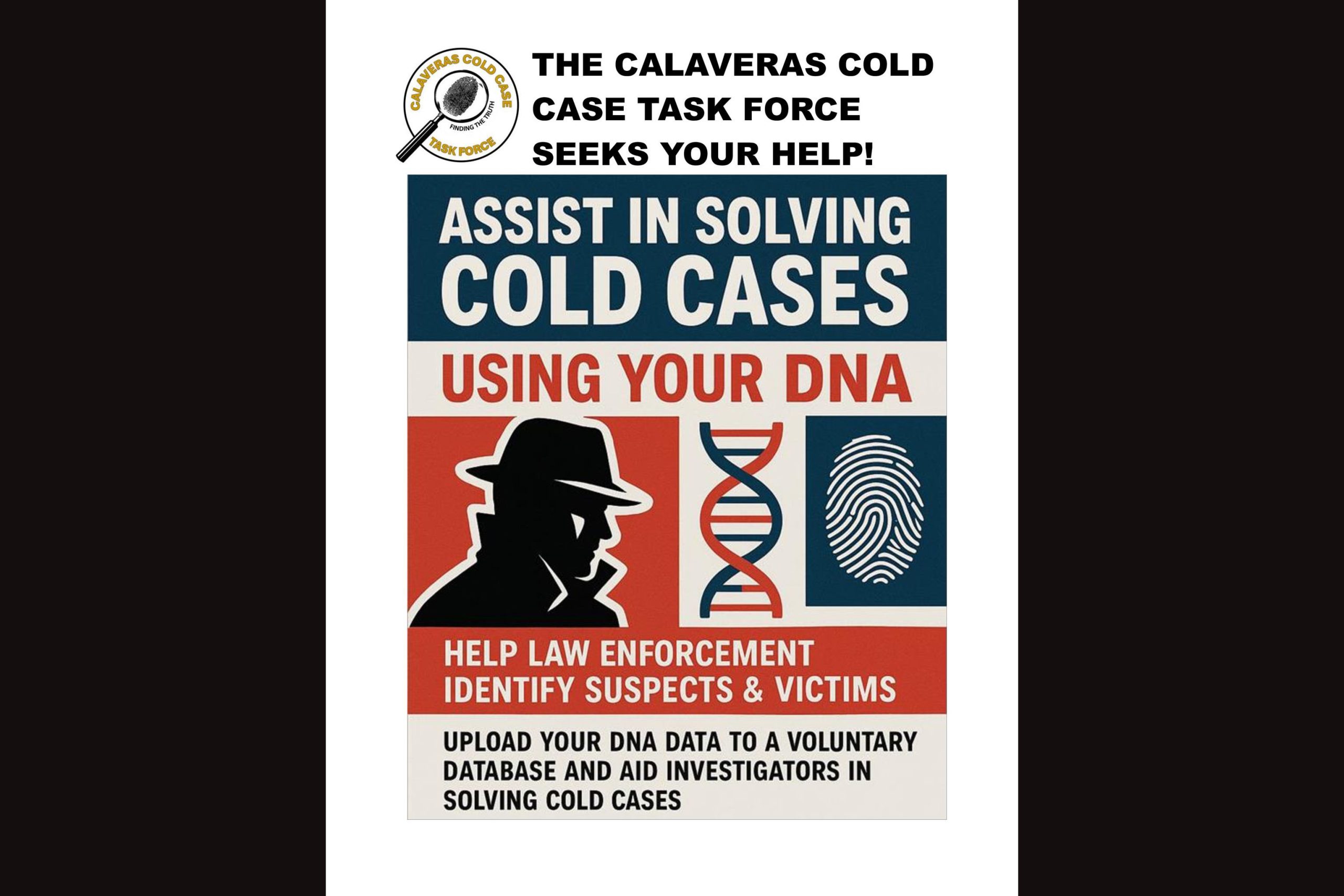Calaveras Cold Case Team Seeking Public’s Help