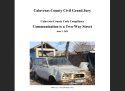 Calaveras Grand Jury Report Cover