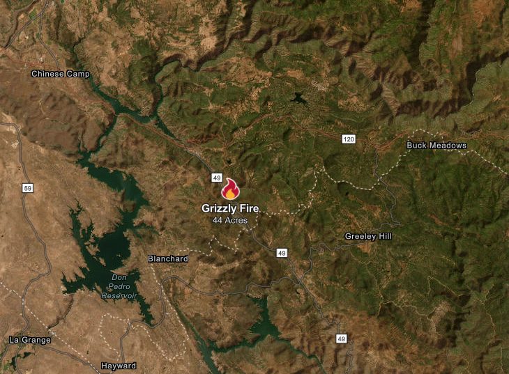 25% Containment On Grizzly Fire