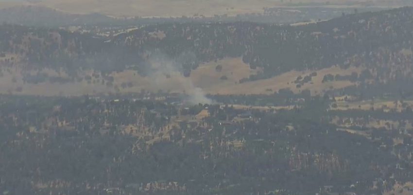Forward Progress Halted In Copperopolis Fire