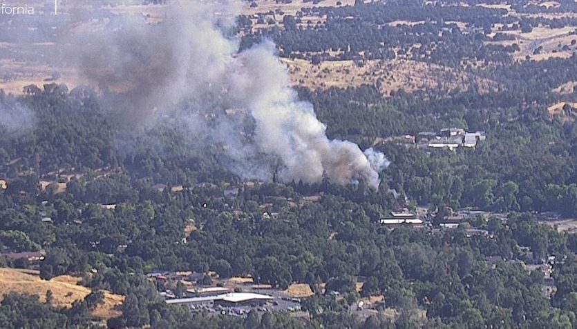 Structure Fire In Jamestown