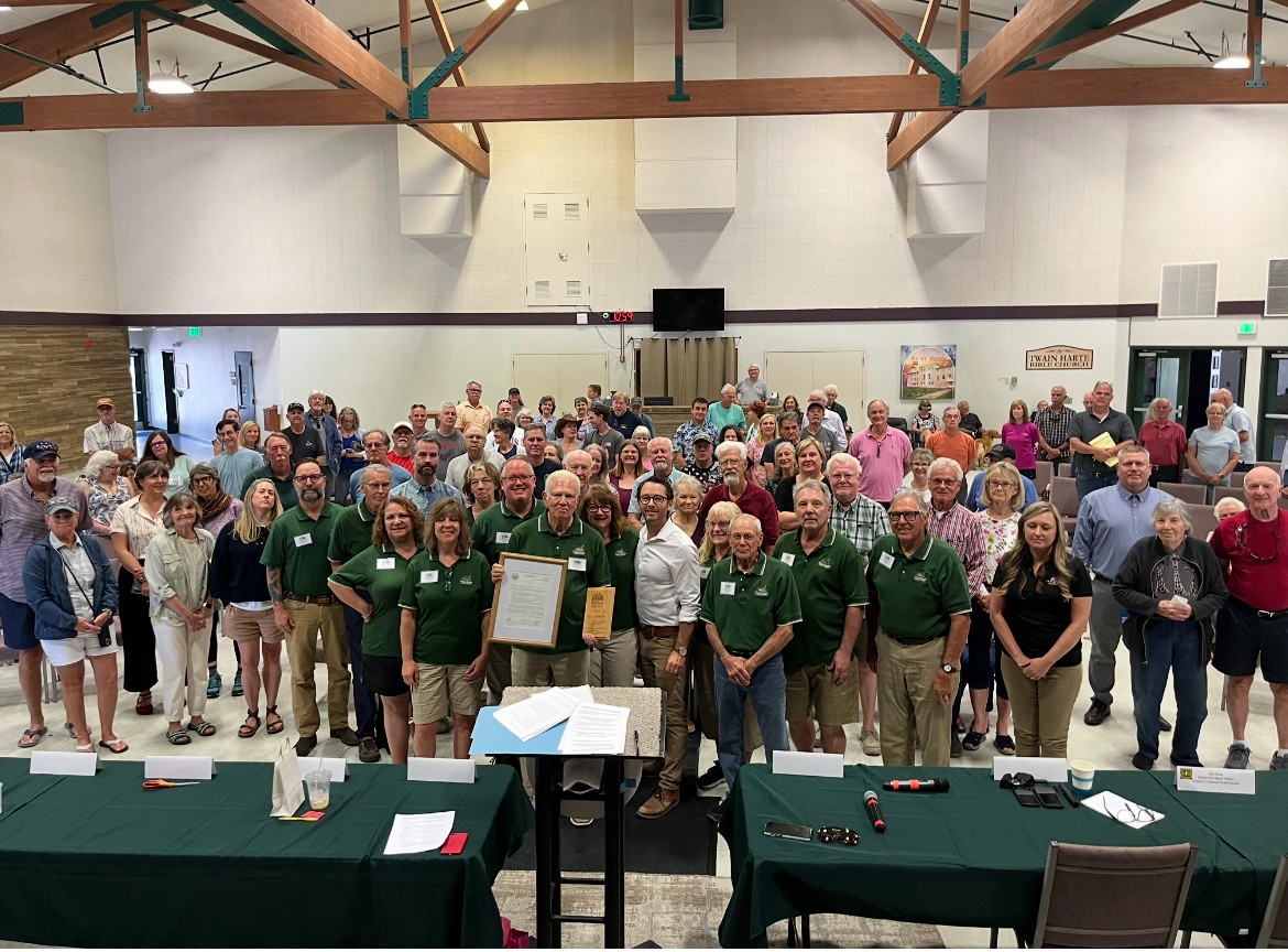 Kinsfather Recognized For Efforts To Improve Twain Harte Community