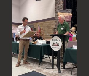 Supervisor Anaiah Kirk (left) and Kinsfather (right)