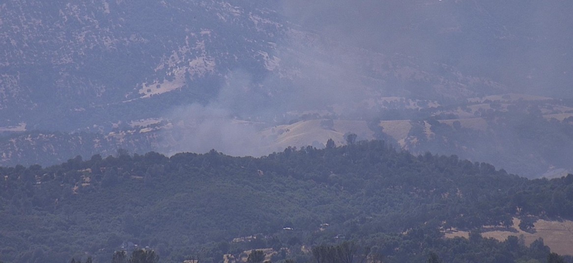 RV Fire On Highway 49