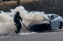 HWY 108 fire near the Old Wards Ferry Road overpass in Sonora
