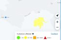 Power outage in East Sonora -- PGE map
