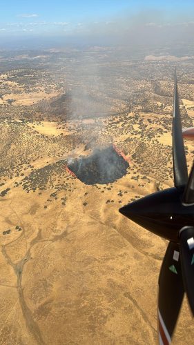 Martel Fire -- CAL Fire TCU photo
