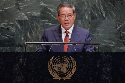 UN General Assembly China