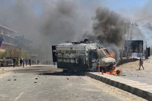 India Ladakh Protest