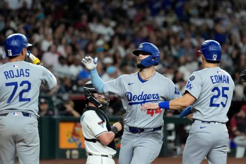 Dodgers Diamondbacks Baseball
