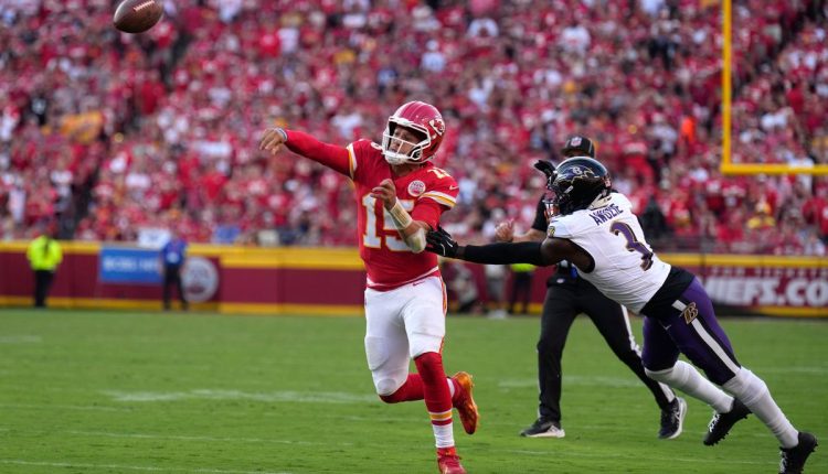 Ravens Chiefs Football