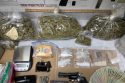 Drugs, scale gun and cash seized—TCSO photo