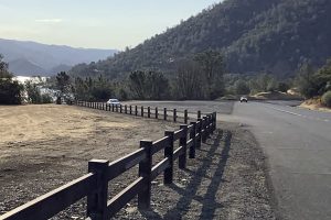 HWY 120 Scenic Vista Point in Tuolumne County overlooking Don Pedro Reservoir—Caltrans District 10 photo