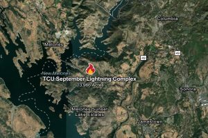 TCU September Lightning Complex Fire—CAL Fire map