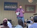 Mat Galvan speaks at An Evening In the Pines