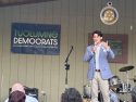 Congressional candidate Michael Masuda speaks in Twain Harte