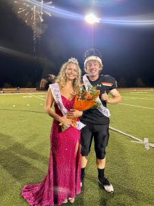 Summerville Homecoming Queen Cora Lee Olivia and King Whyatt Berger