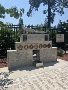 Twain Harte Women's Veterans Memorial. Photo credit: Visit Tuolumne County