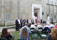 Summerville High vocal group Jazz at 8 performs at Tuolumne City Veterans Day 2014