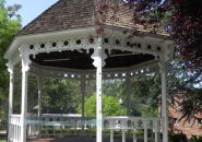 Gazebo at Rocca Park in Jamestown