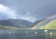 Pinecrest Lake - Following Weekend Rainfall