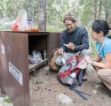 Bear lockers help keep them away from anything they might try to sample at a campsite.