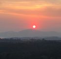 Sunday Sunset In Mother Lode Before Eclipse
