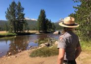 NPS-Photo Less smoke visible at Yosemite National Park