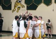 Sonora Boys Varsity Basketball Wildcats savor overtime win against West Campus Feb. 20 2019